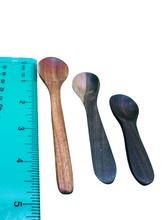Load image into Gallery viewer, Handcrafted Mini Wooden Spoons - Natural Wood